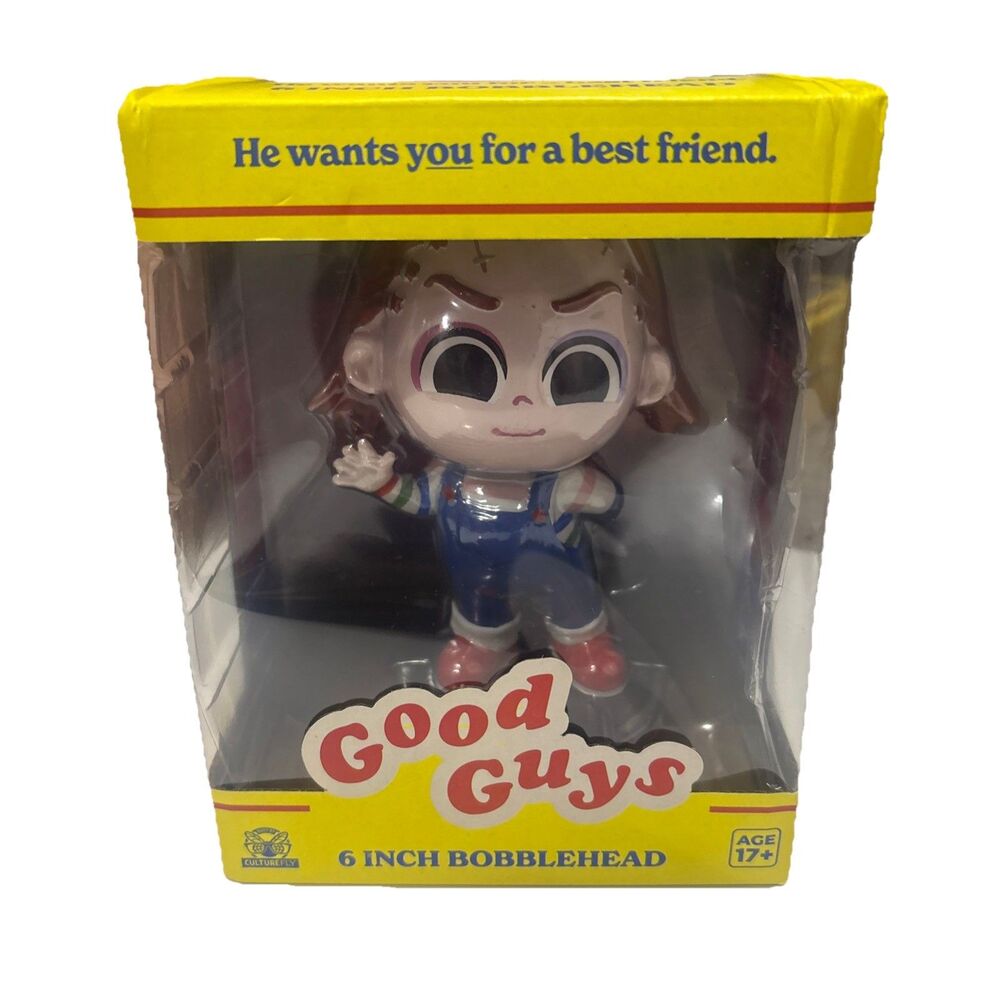 CHUCKY 6 inch Bobblehead Figure Childs Play - Universal -Culturefly - NEW!